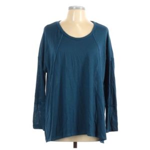 Forgotten Grace Teal Top NWT